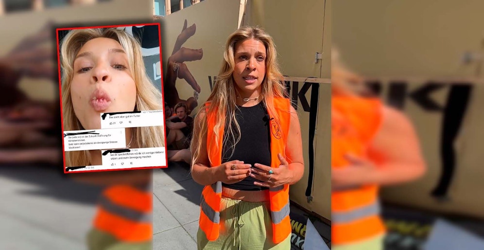 Übler Anflug von Sexismus: Aktivistin Anja Windl veräppelt ihre Hater auf Instagram.