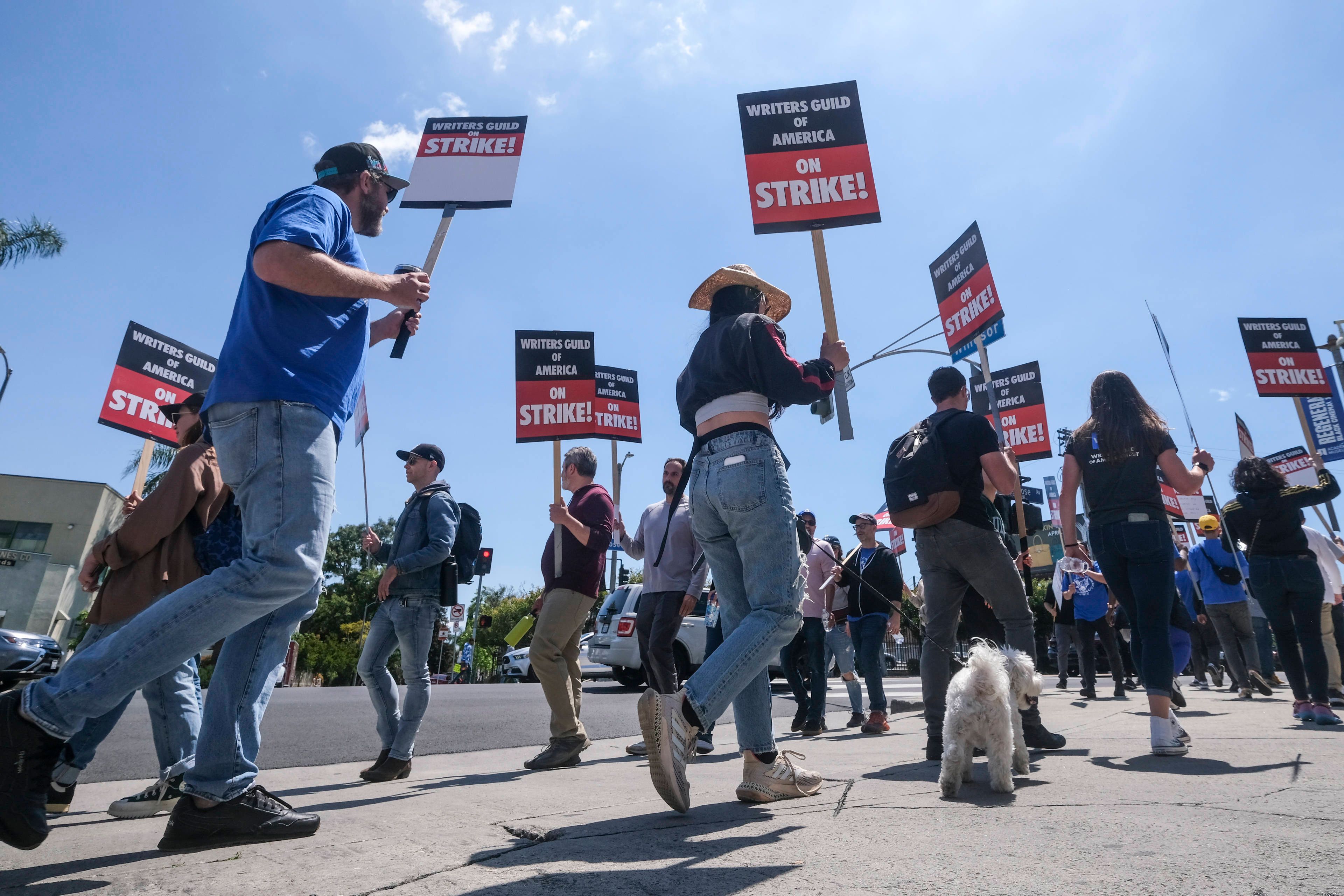 Hollywood droht der Stillstand.