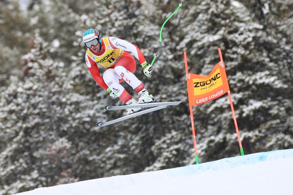 Vincent Kriechmayr in Lake Louise&nbsp;