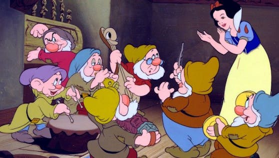 Der Zeichentrick-Klassiker "Schneewittchen und die sieben Zwerge" dürfte vielen Disney-Fans so in Erinnerung geblieben sein. 