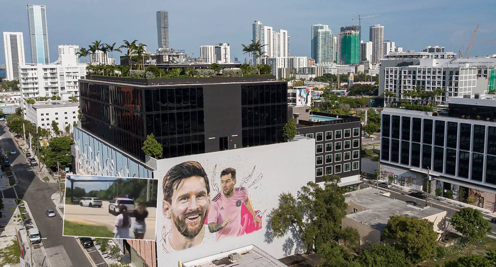 Lionel Messi muss sich erst an den US-Verkehr gewöhnen.