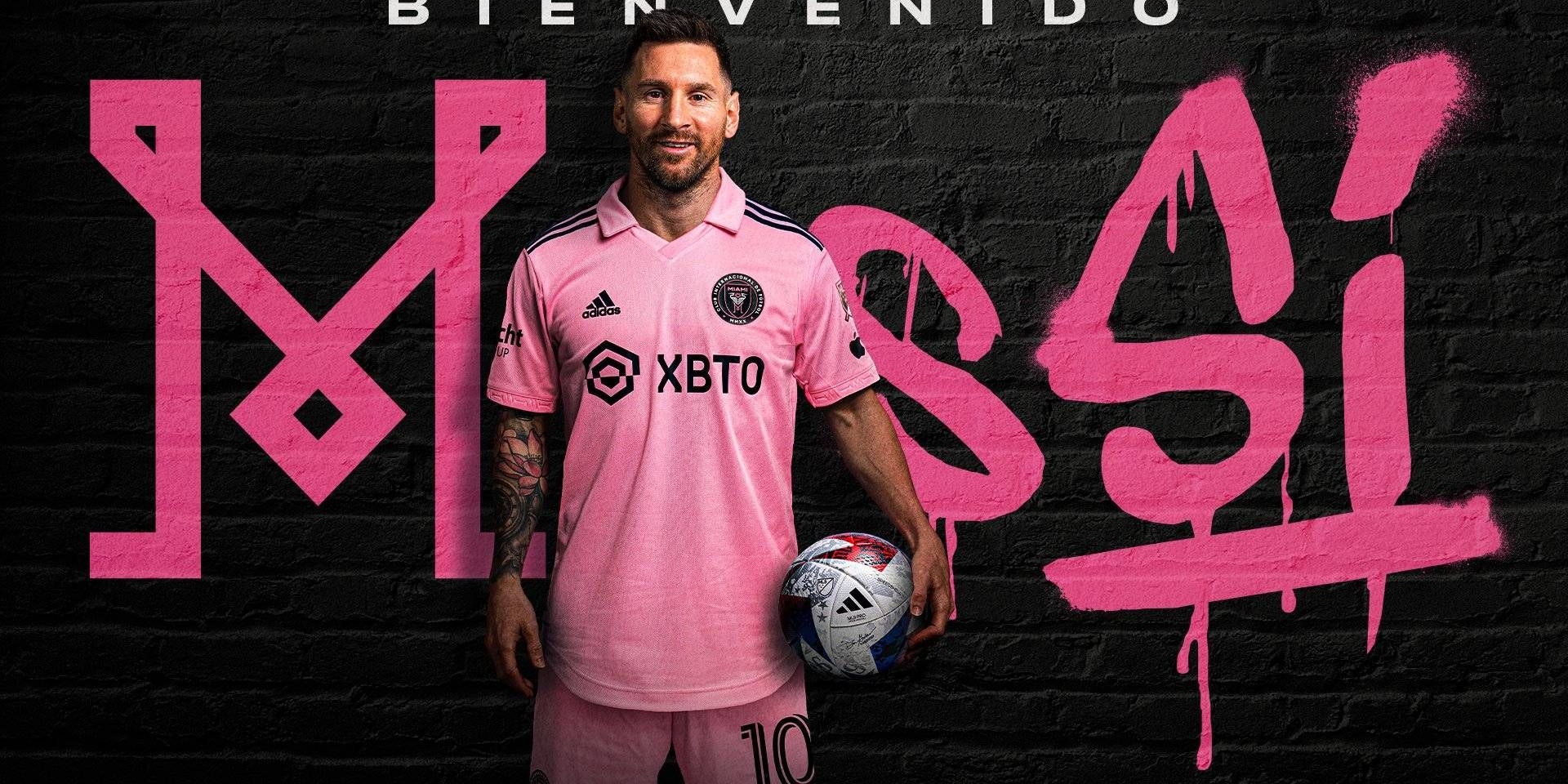 Lionel Messi unterschrieb bis 2026 in Miami.