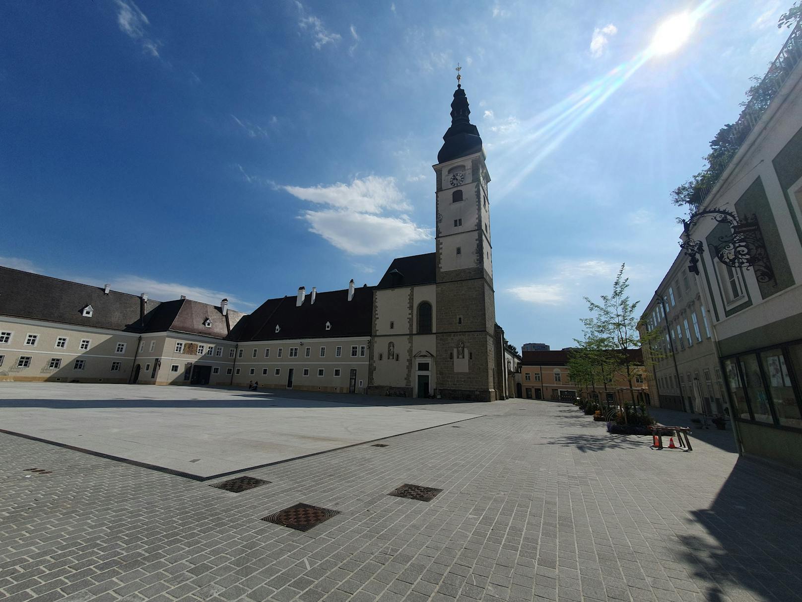 Der Domplatz in St. Pölten