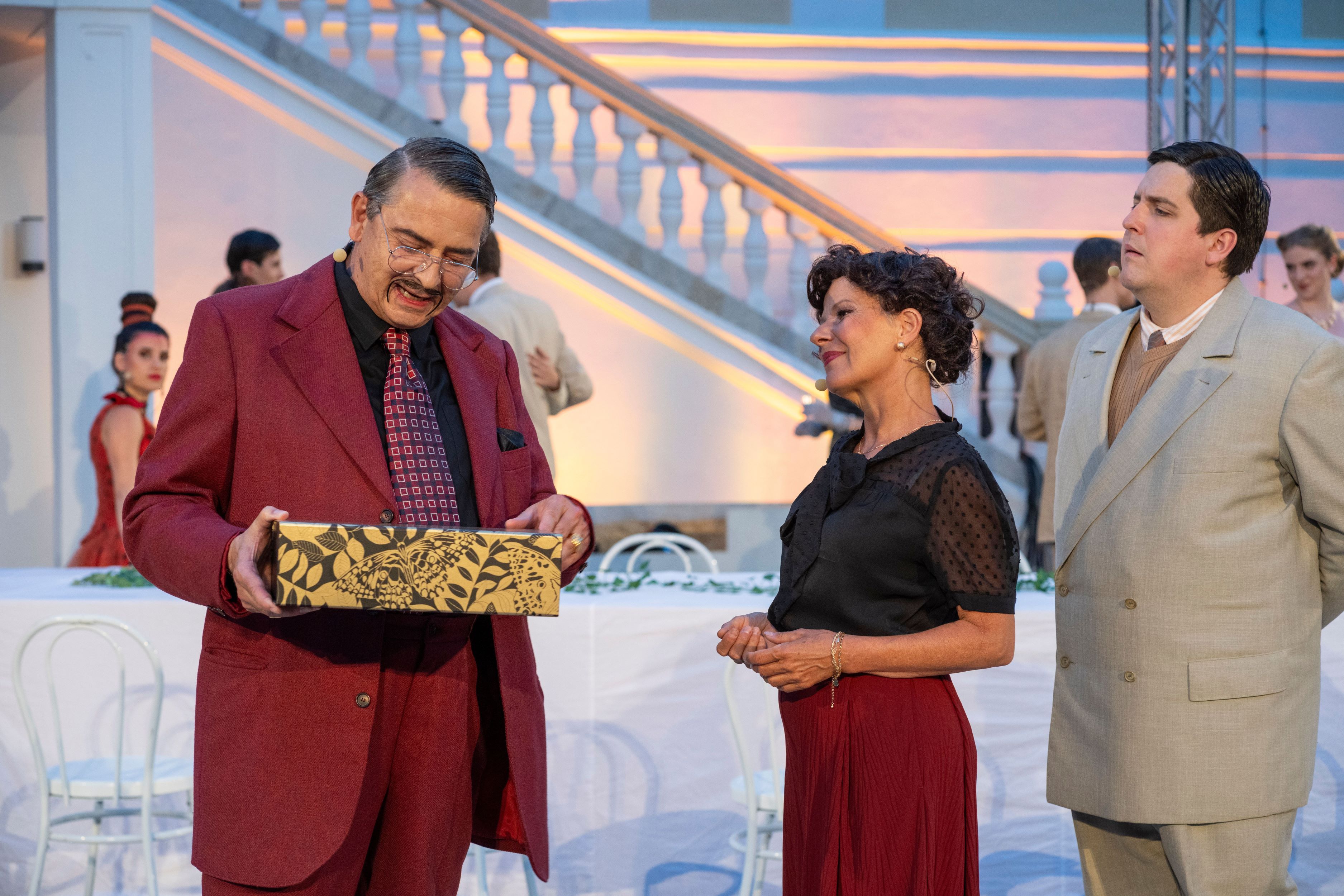 Horak & Wagner-Trenkwitz: privat und auf der Bühne (mit Jakob Semotan) ein Paar