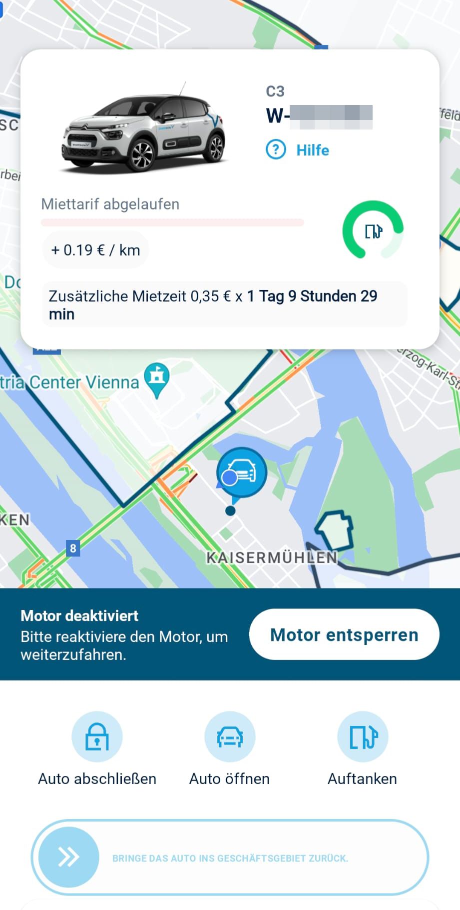 Die Miete hätte den Wiener rund 700 Euro gekostet.