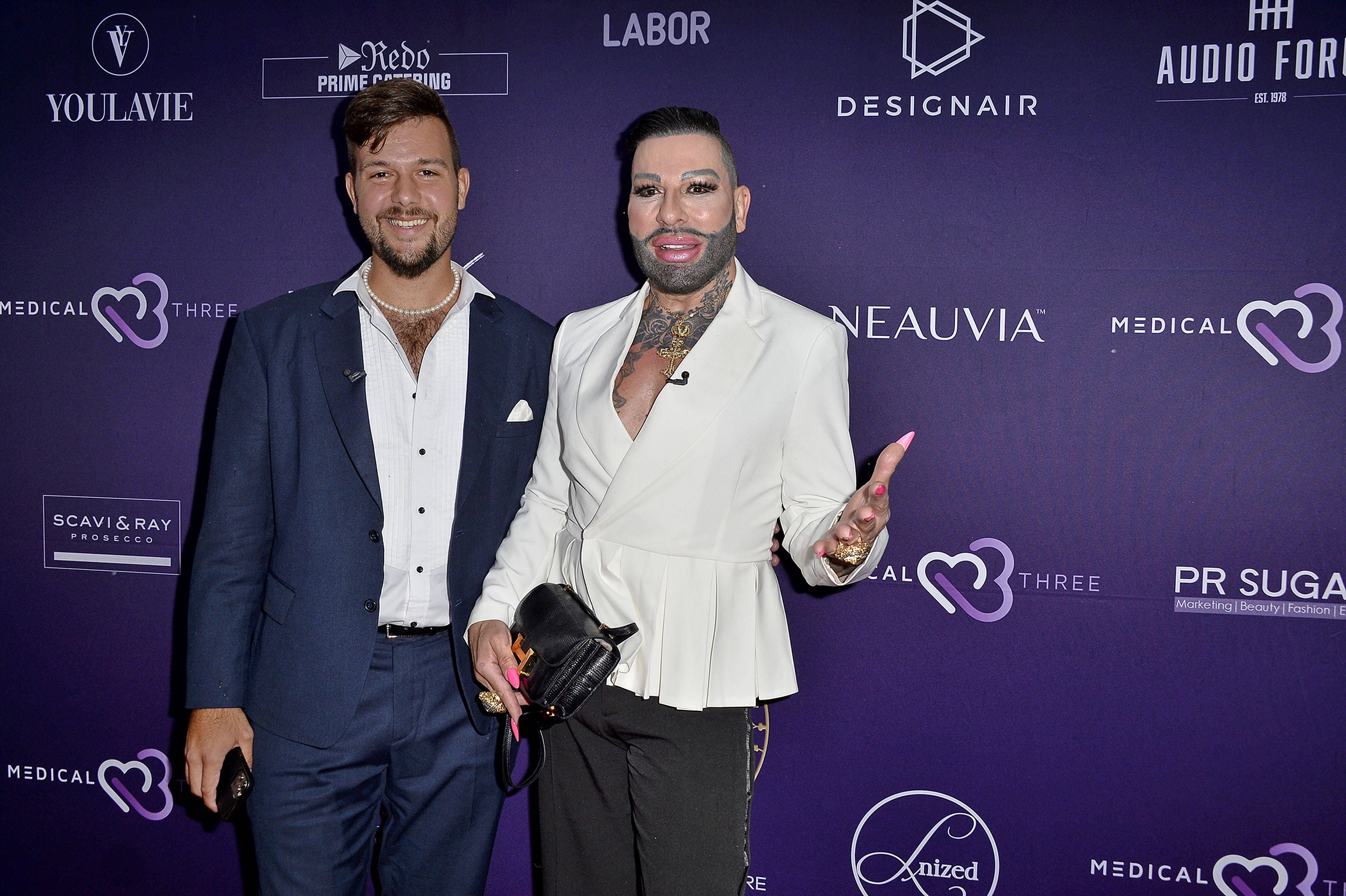 Harald Glööckler und Marc-Eric Lehmann sind ein Paar.