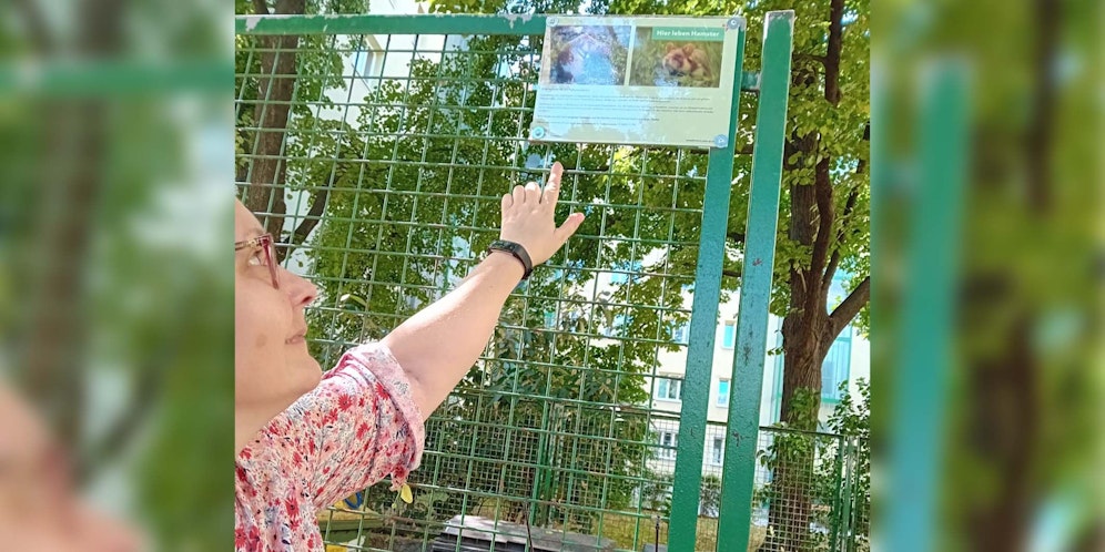 Wienerin Ruth sieht Feldhamster derzeit nur noch auf dem Schild.