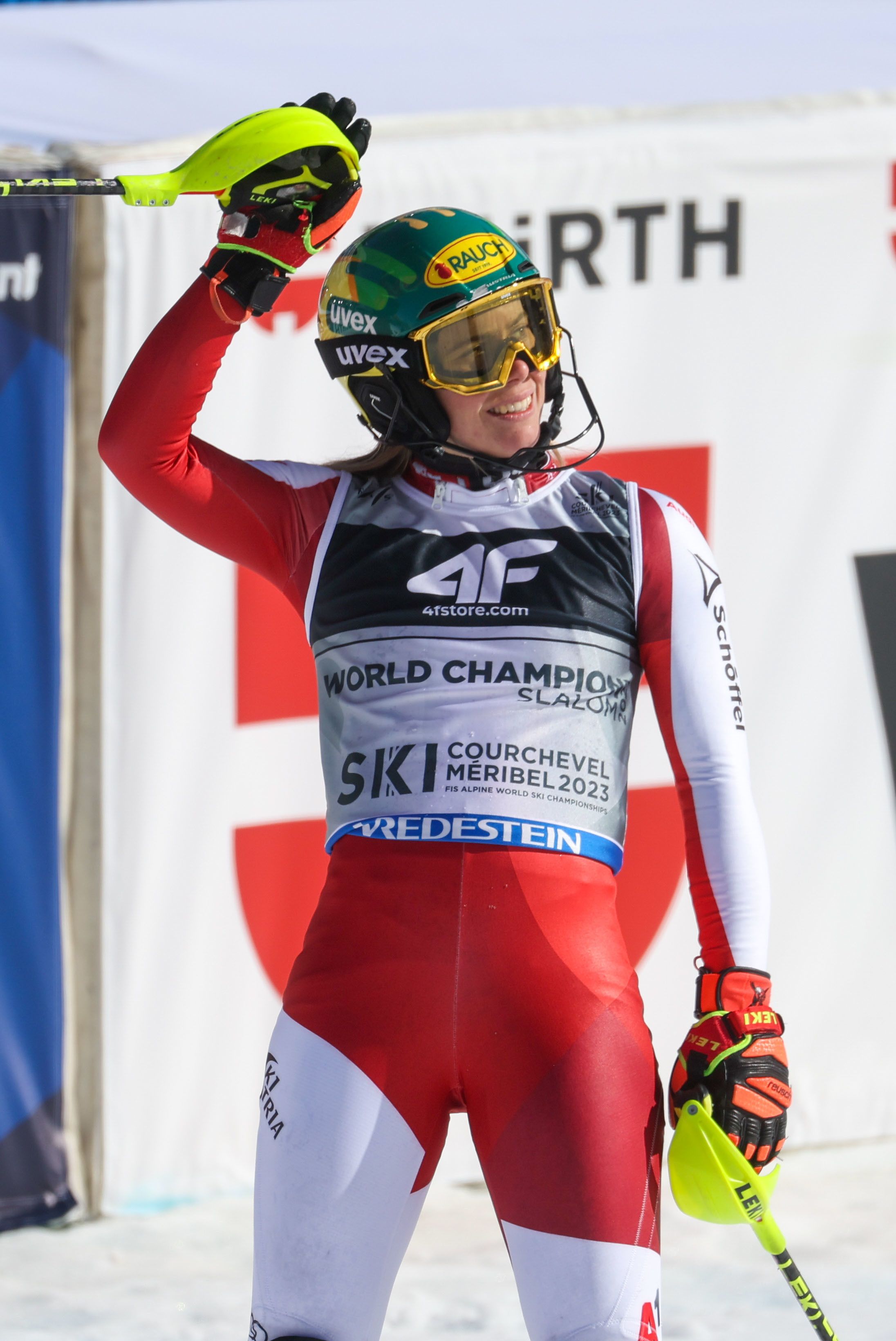 Bitte lächeln: Katharina Liensberger