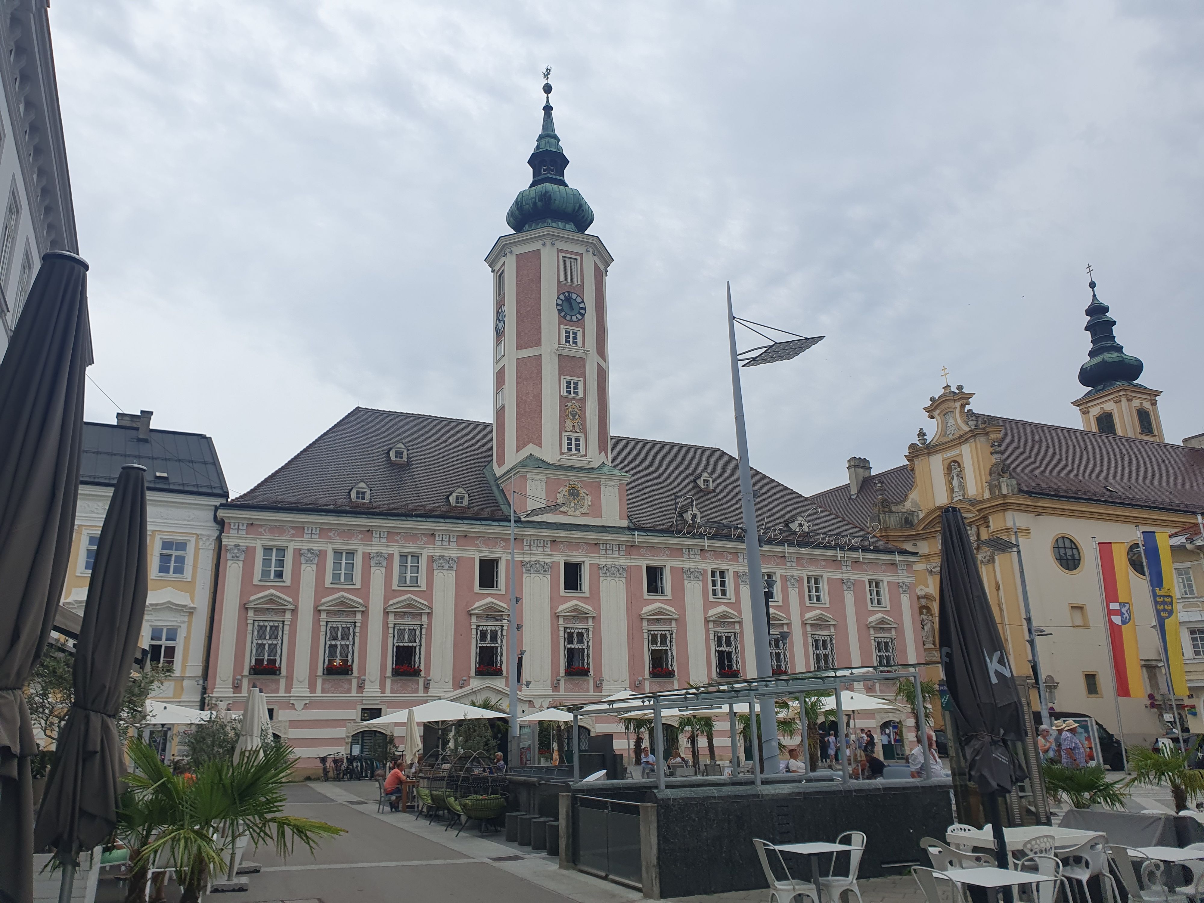Das Rathaus in St. Pölten