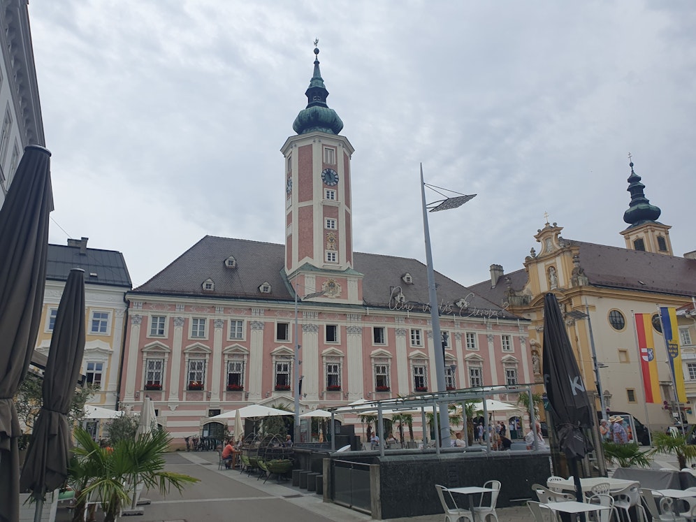 Das Rathaus in St. Pölten