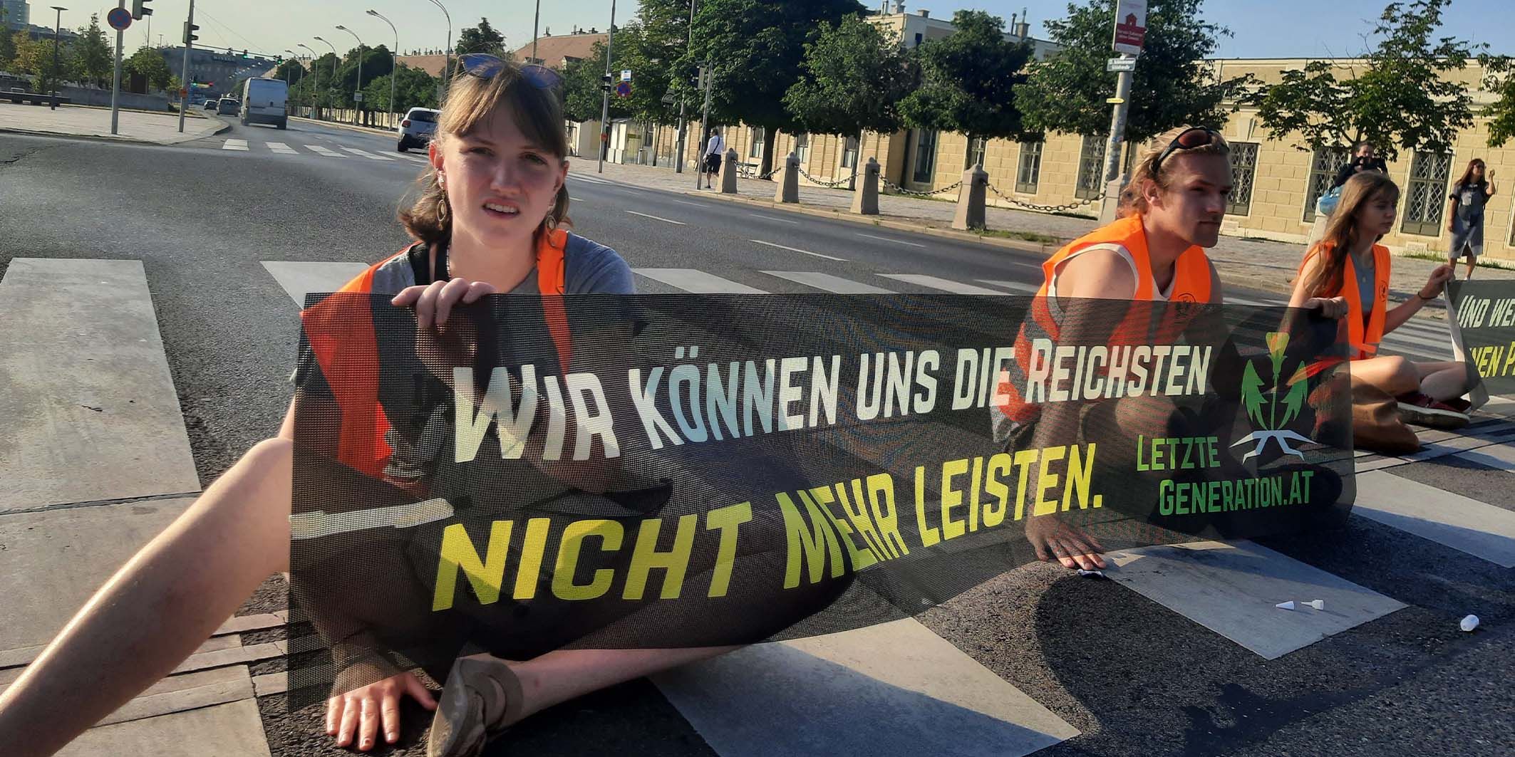 In Deutschland will die Letzte Generation künftig auf Blockadeaktionen verzichten. (Archivbild)