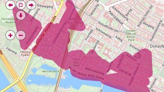 Stromausfall in Wien-Floridsdorf