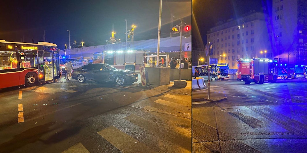 Im 5. Wiener Gemeindebezirk kam es in der Nacht auf Dienstag zu einem Verkehrsunfall.