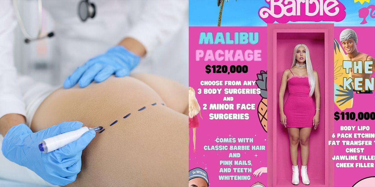 Das Paket umfasst fünf Schönheits-OPs: Drei Operationen am Körper und zwei OPs im Gesicht.