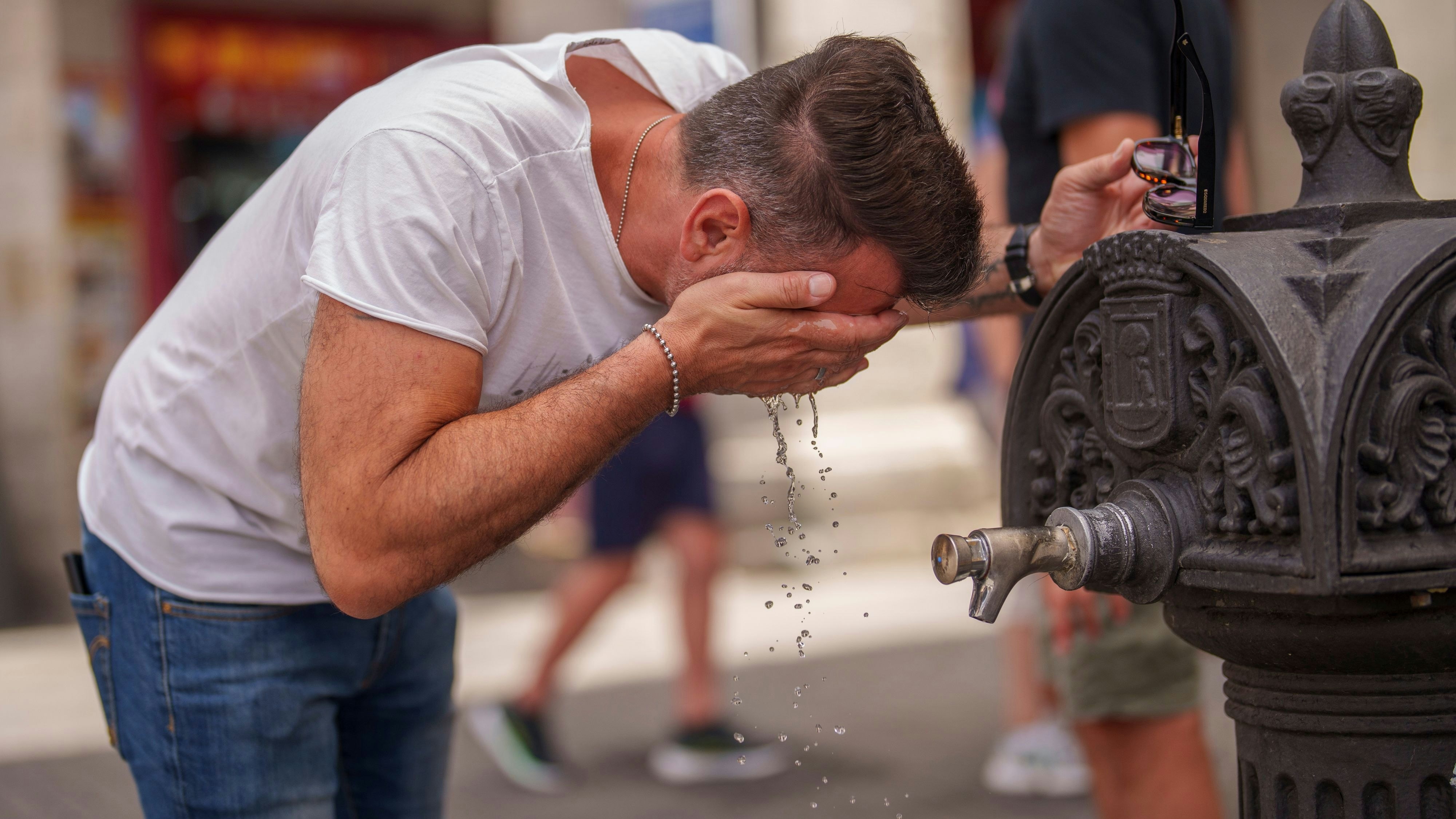 Spanien wurde von der Hitzewelle schwer getroffen. Die Temperaturen in Katalonien schossen Mitte Juli auf neues Rekordniveau.