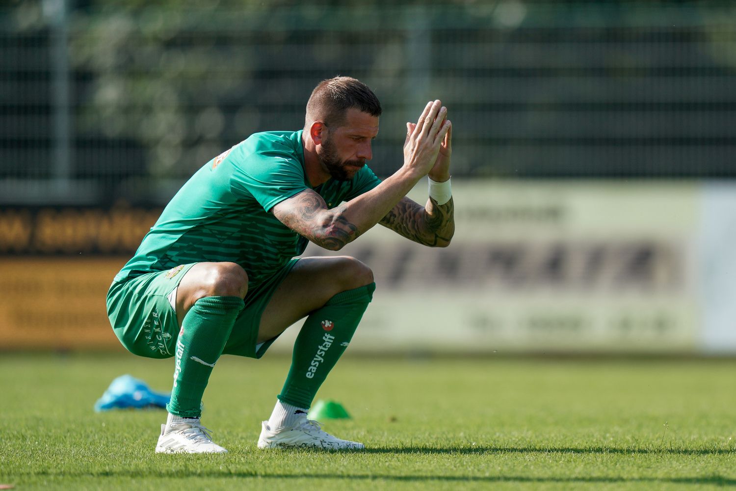 Guido Burgstaller ist angeschlagen.