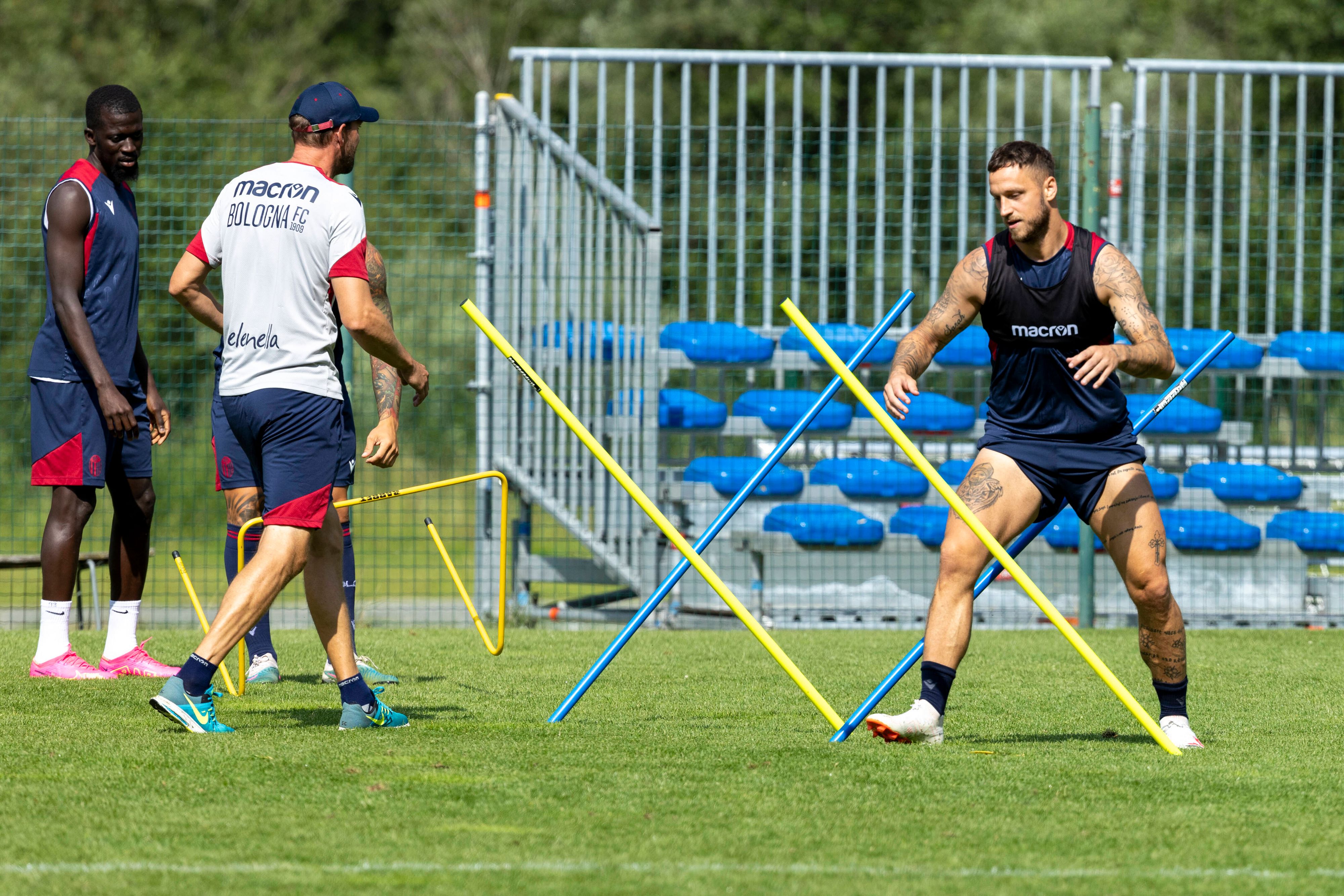 Marko Arnautovic feilt an der Fitness.