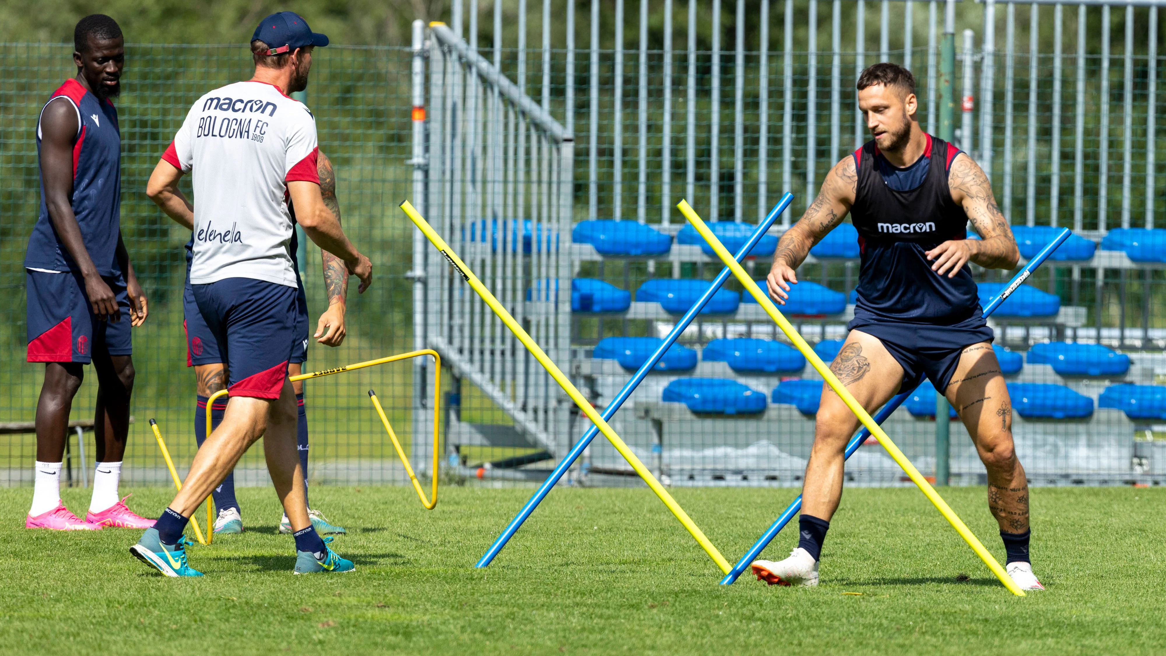 Marko Arnautovic feilt an der Fitness.