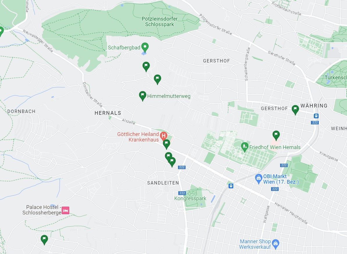 Am diesen Standorten wurden die Perserkatzen gefunden.