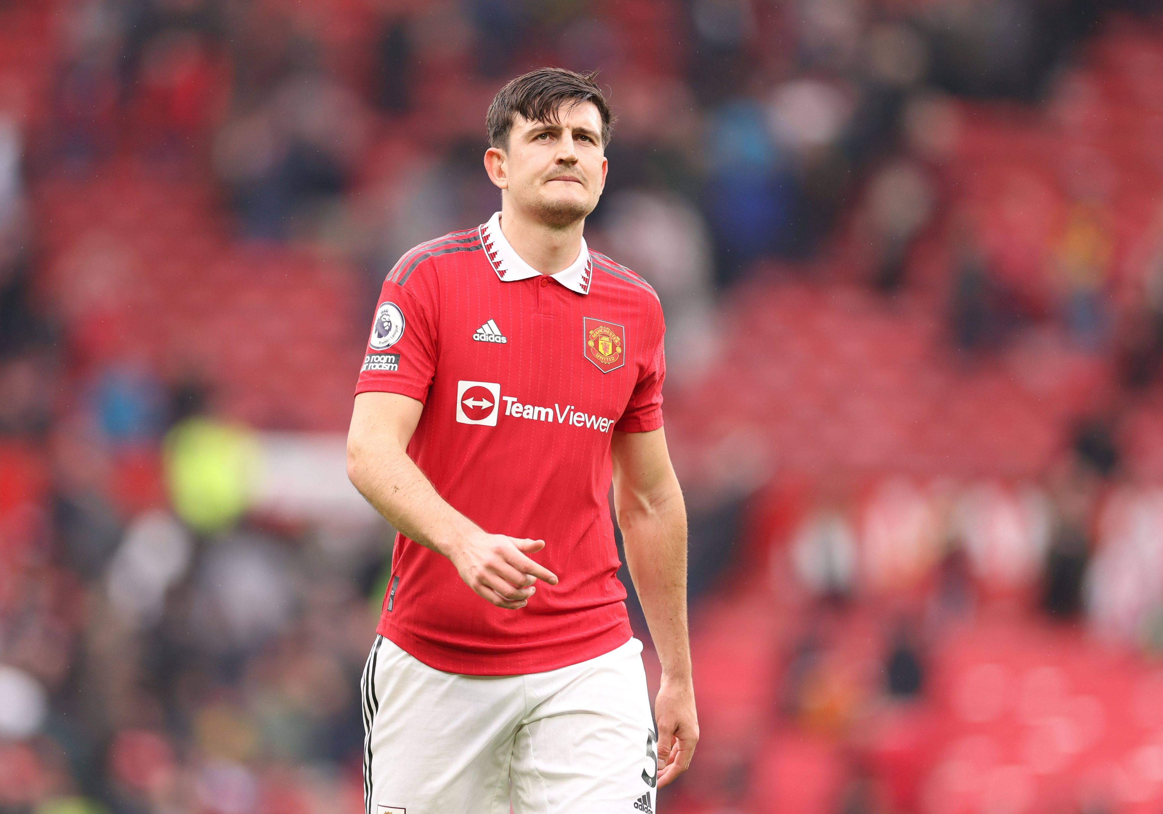 Harry Maguire steht vor dem Aus bei Manchester United. 
