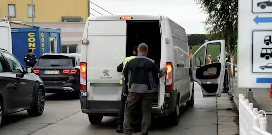 Symbolbild einer Polizeikontrolle