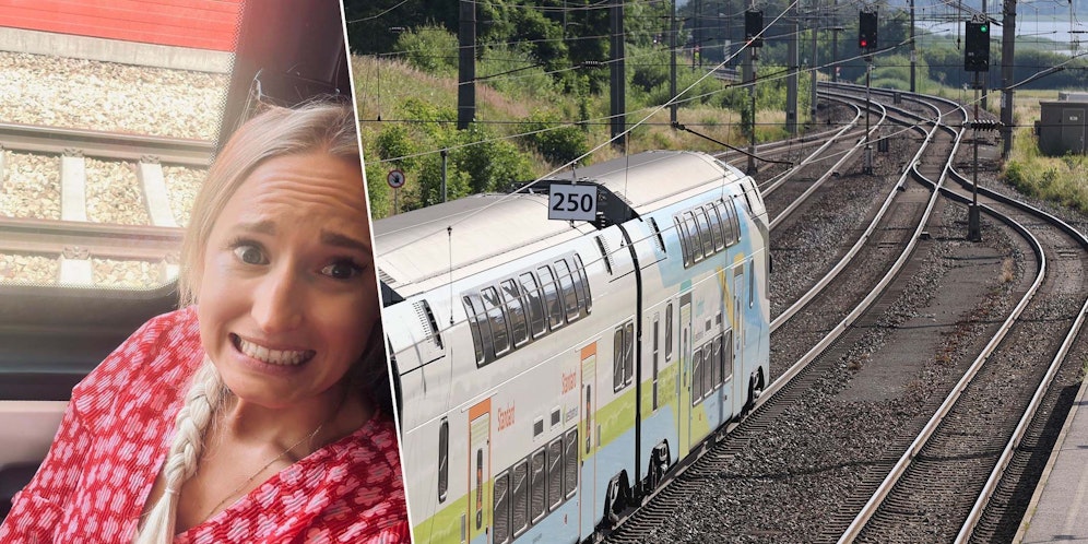 Für die Salzburgerin Julia dauert die Fahrt nach Wien heute etwas länger.