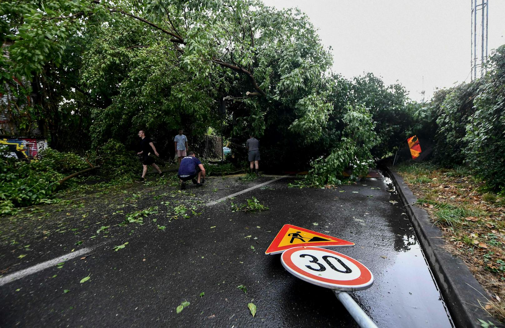 Horror-Sturm in Kroatien fordert erste Todesopfer