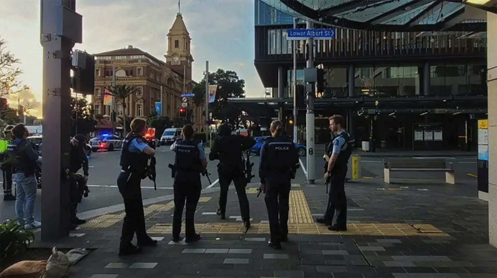 Es handle sich nicht um ein nationales Sicherheitsrisiko, versicherte der Polizeiinspektor von Auckland.