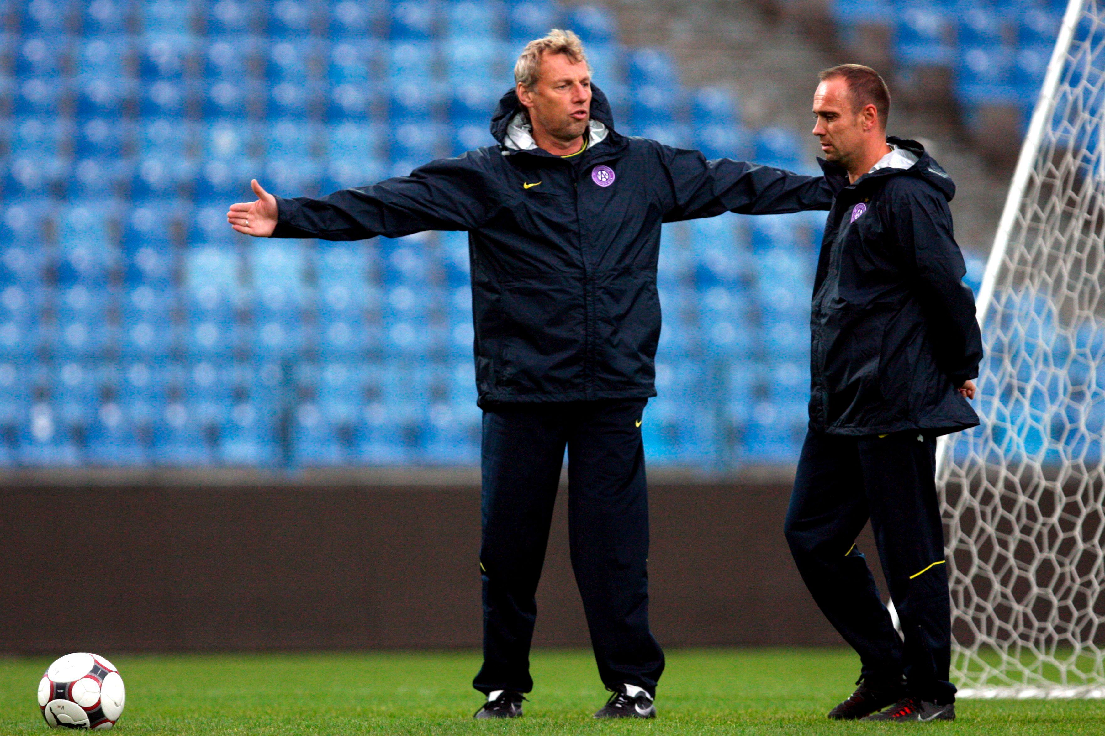 "King" Karl Daxbacker (l.) und Josef Michorl.