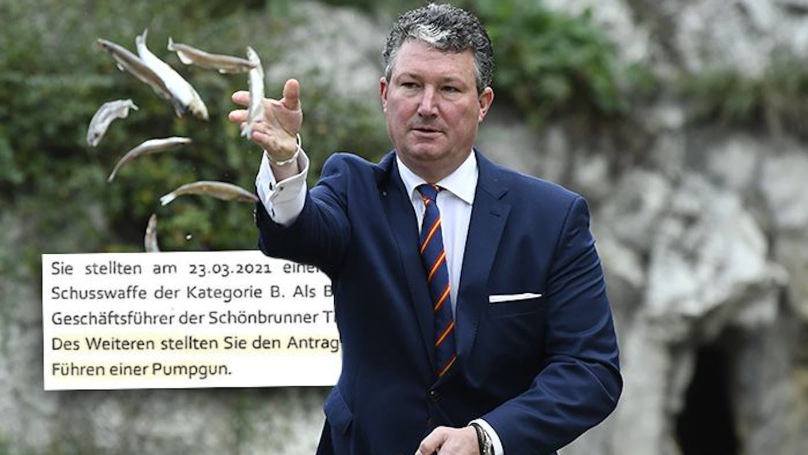 Schönbrunns "Pumpgun-Chef" lässt sich zur Jagd einladen