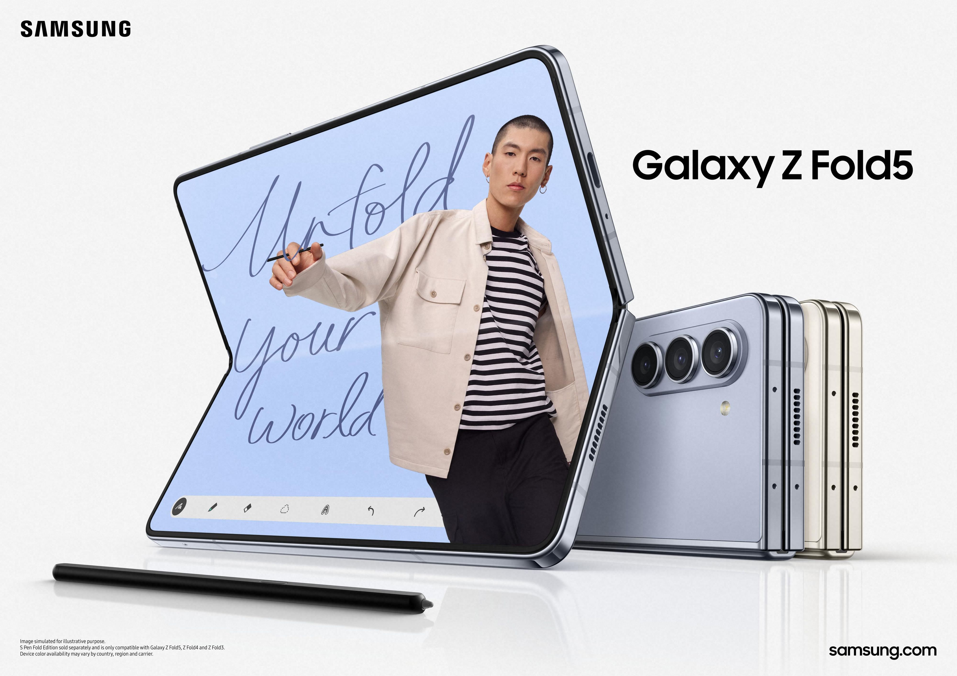 Samsung Unpacked 2023 – Galaxy Z Fold5 streicht den Gap komplett
