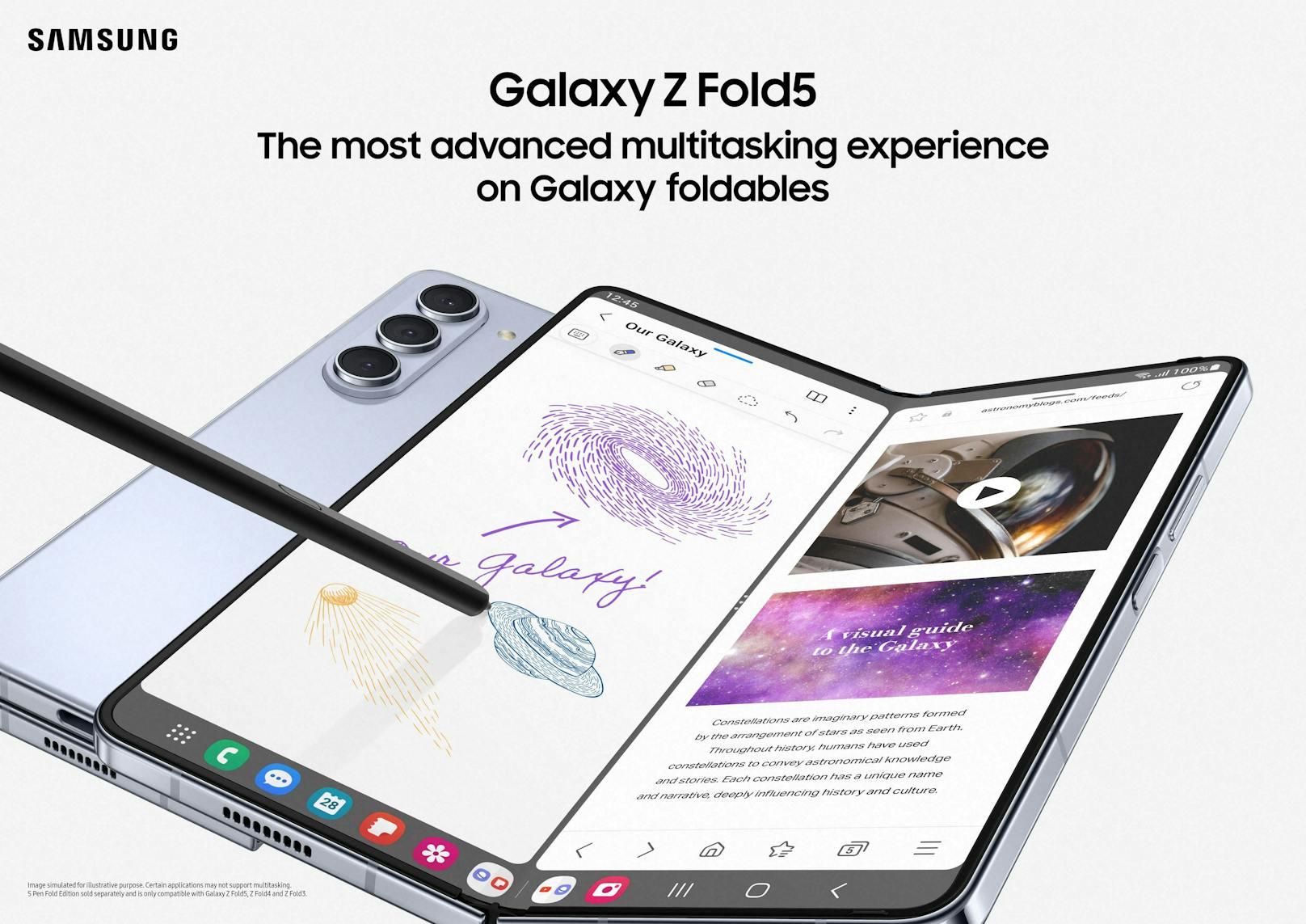 Auf den ersten Blick hat sich bei Samsungs neuem Falt-Handy Galaxy Z Fold5 wenig im Vergleich zum Vorgänger getan. Die wahren Verbesserungen des Smartphones ...