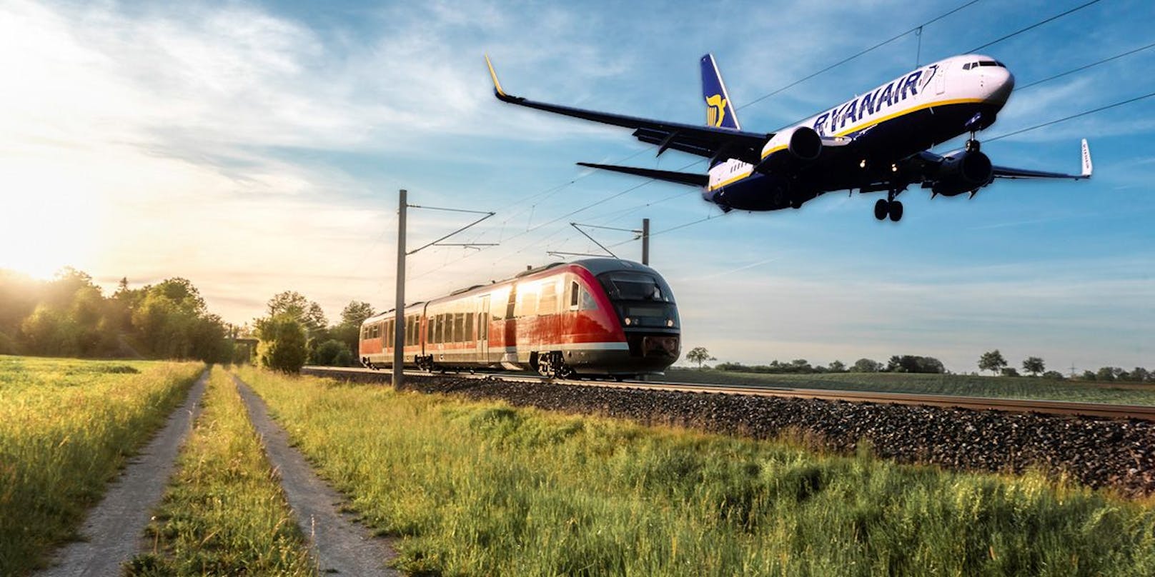 Auf Österreich bezogen, wurden <a href="https://greenpeace.at/uploads/2023/07/report-ticket-prices-of-planes-vs-trains-in-europe.pdf">12 Routen</a> analysiert. Die Routen von Wien nach Berlin und von Zürich nach Wien sind die einzigen beiden der zwölf, die mit dem Zug billiger kommen.