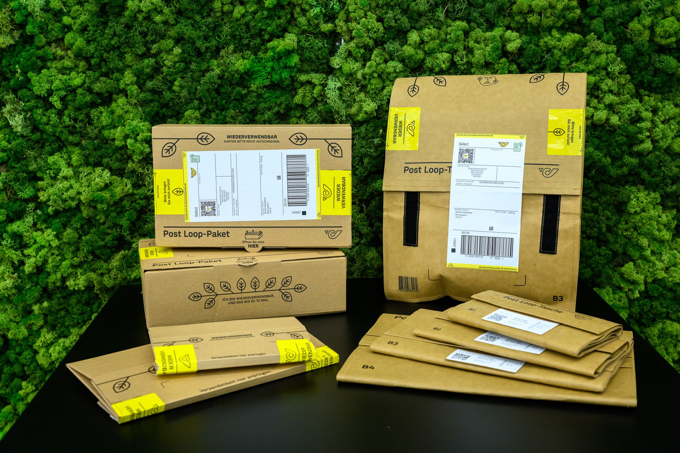 Mehrwegpakete haben bis zu 30 Leben.