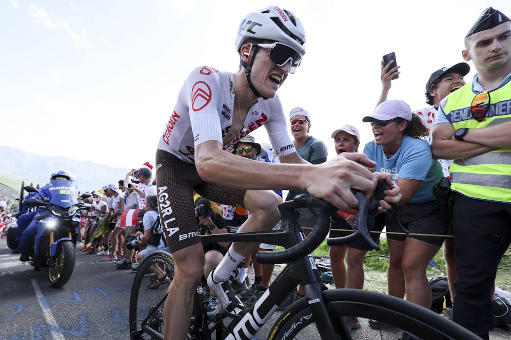 Felix Gall bei der Tour de France. 