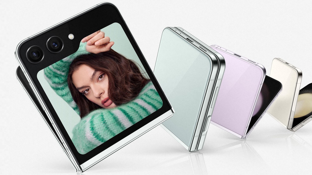 Samsung Galaxy Z Flip5 hat riesiges Außen-Display - Multimedia | heute.at