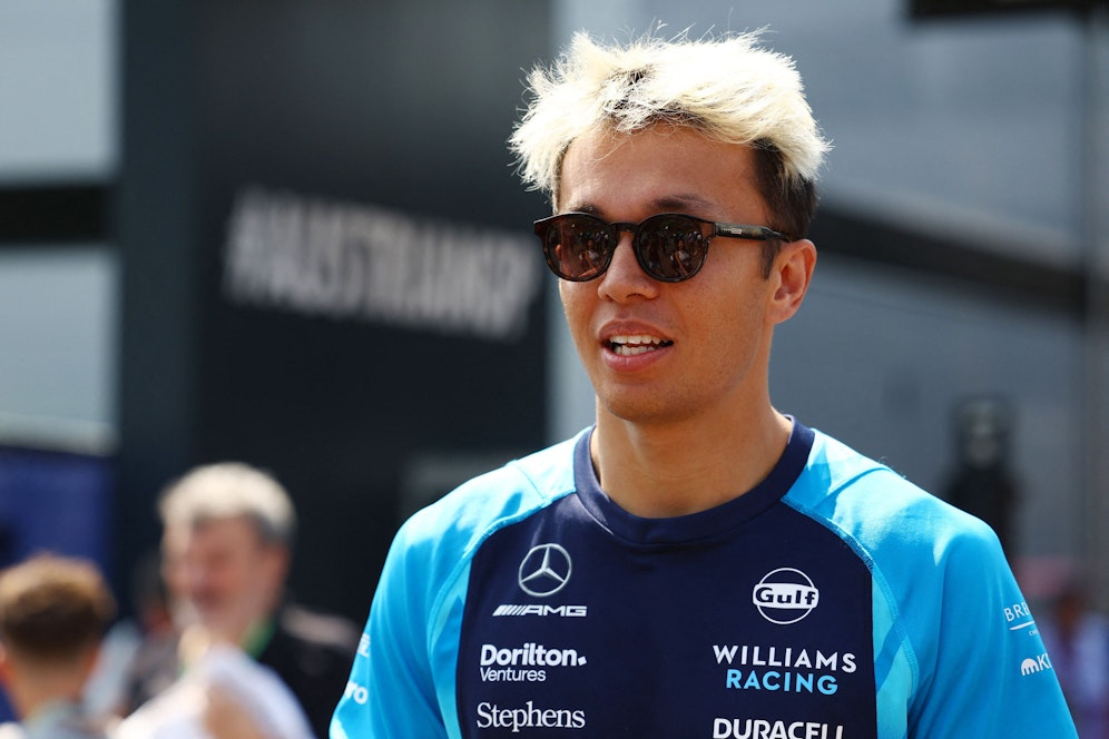 Alexander Albon ist sogar bei Ferrari ein Thema. 