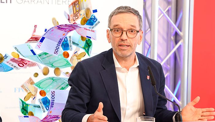 Herbert Kickls FPÖ scheint sich beim Thema Gehaltserhöhungen für die eigenen Leute uneins zu sein. Die FPÖ ließ sich von der ÖVP zu einer Erhöhung 