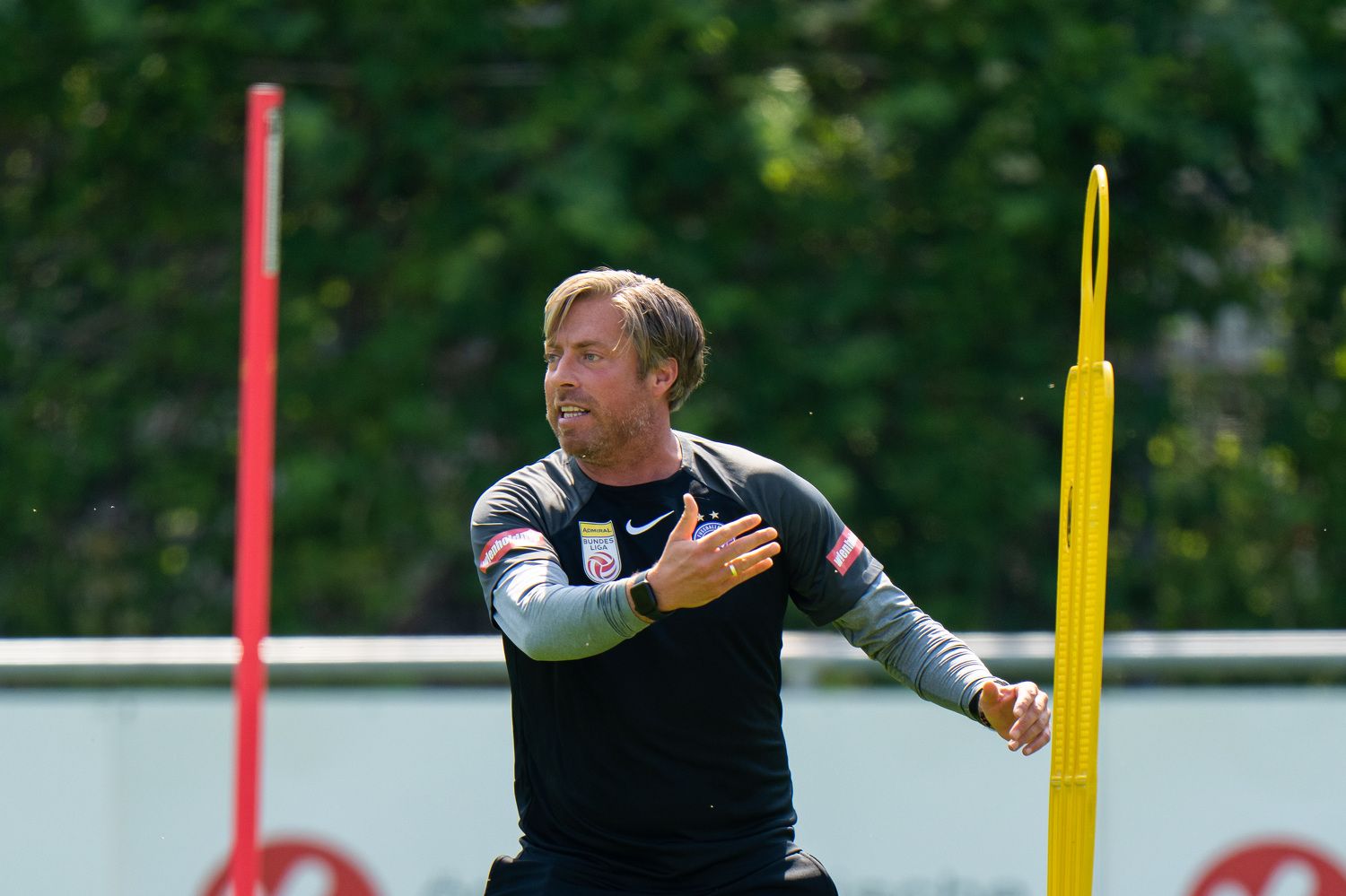 Austria-Coach Michael Wimmer überließ vor dem ÖFB-Cup-Auftakt nichts dem Zufall. 