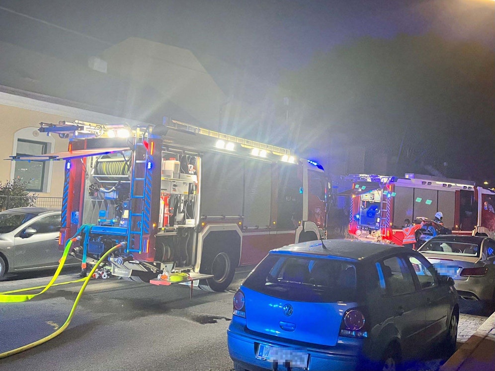 Großeinsatz in der Hayekgasse (Wien-Floridsdorf)