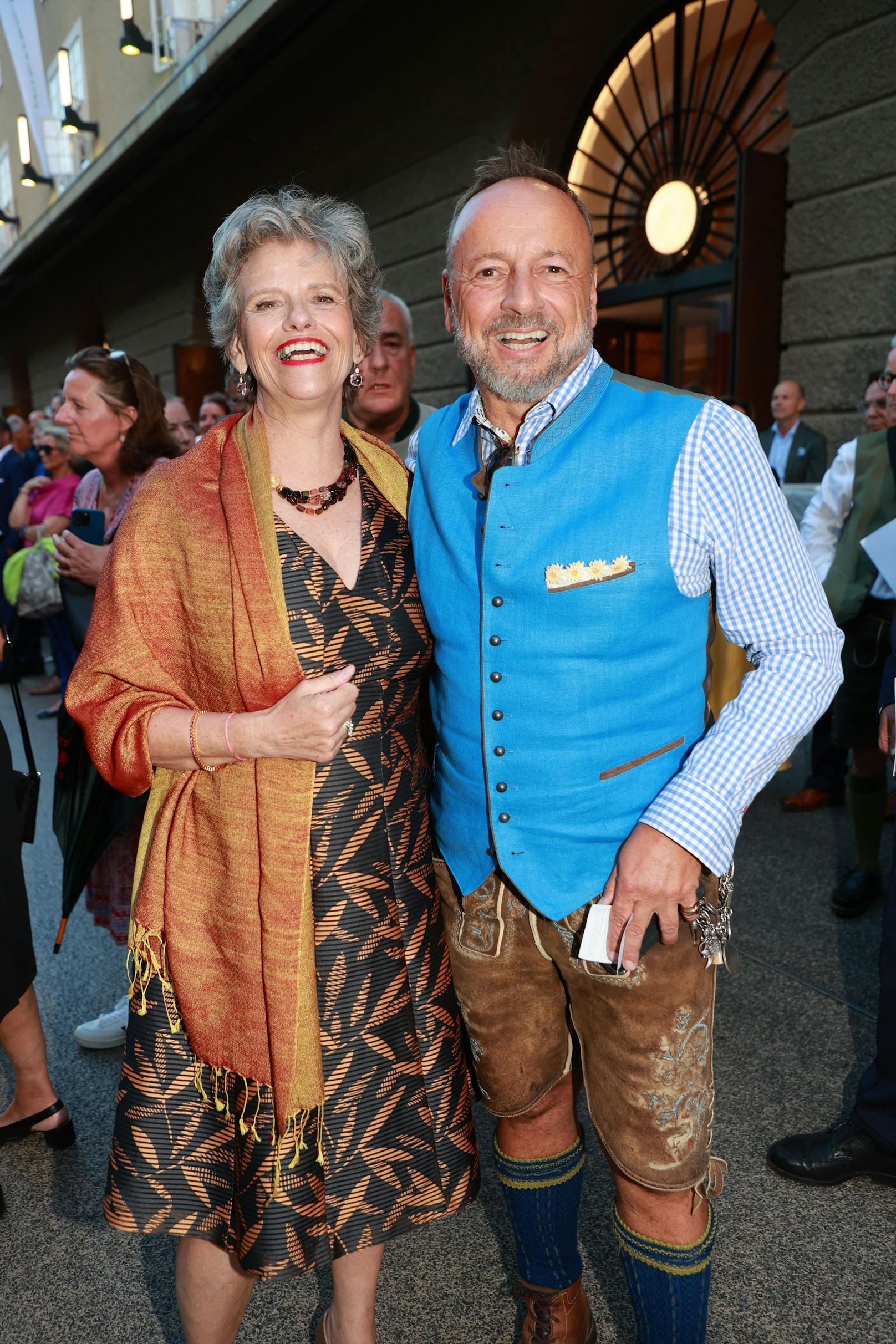 Sabine Haag (Kunsthistorisches Museum) und Ralf Wolfgang Lothert (JTI)
