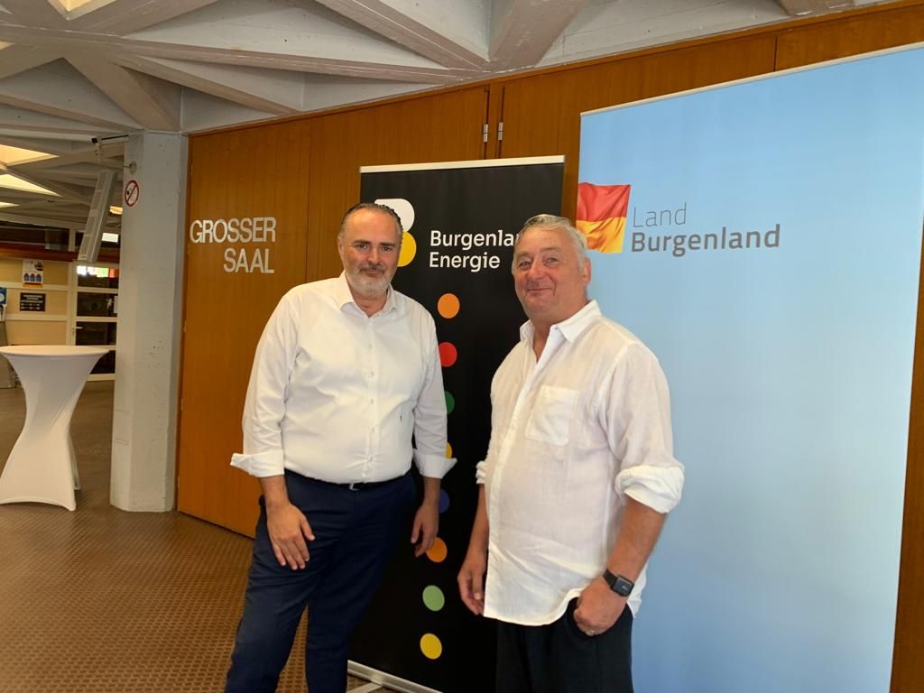 Burgenlands Landeshauptmann Hans Peter Doskozil präsentierte Andreas Vitásek als neuen Intendanten.