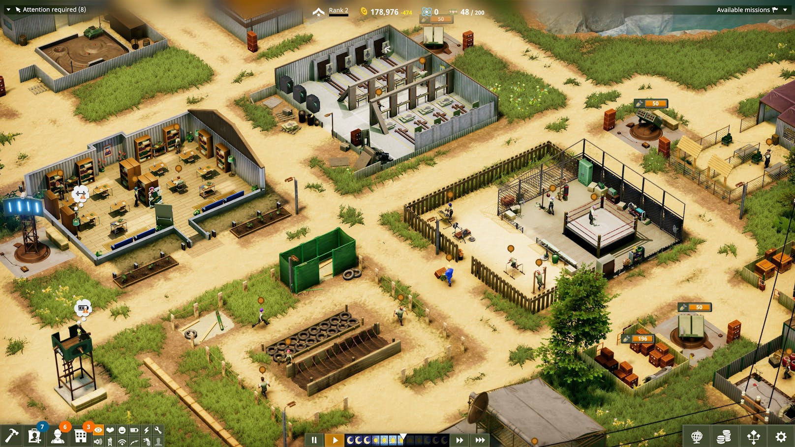 "One Military Camp" im Test – ein spaßiges Sandbox-Game für PC, das aber eine gute Einarbeitung und Motivation benötigt.