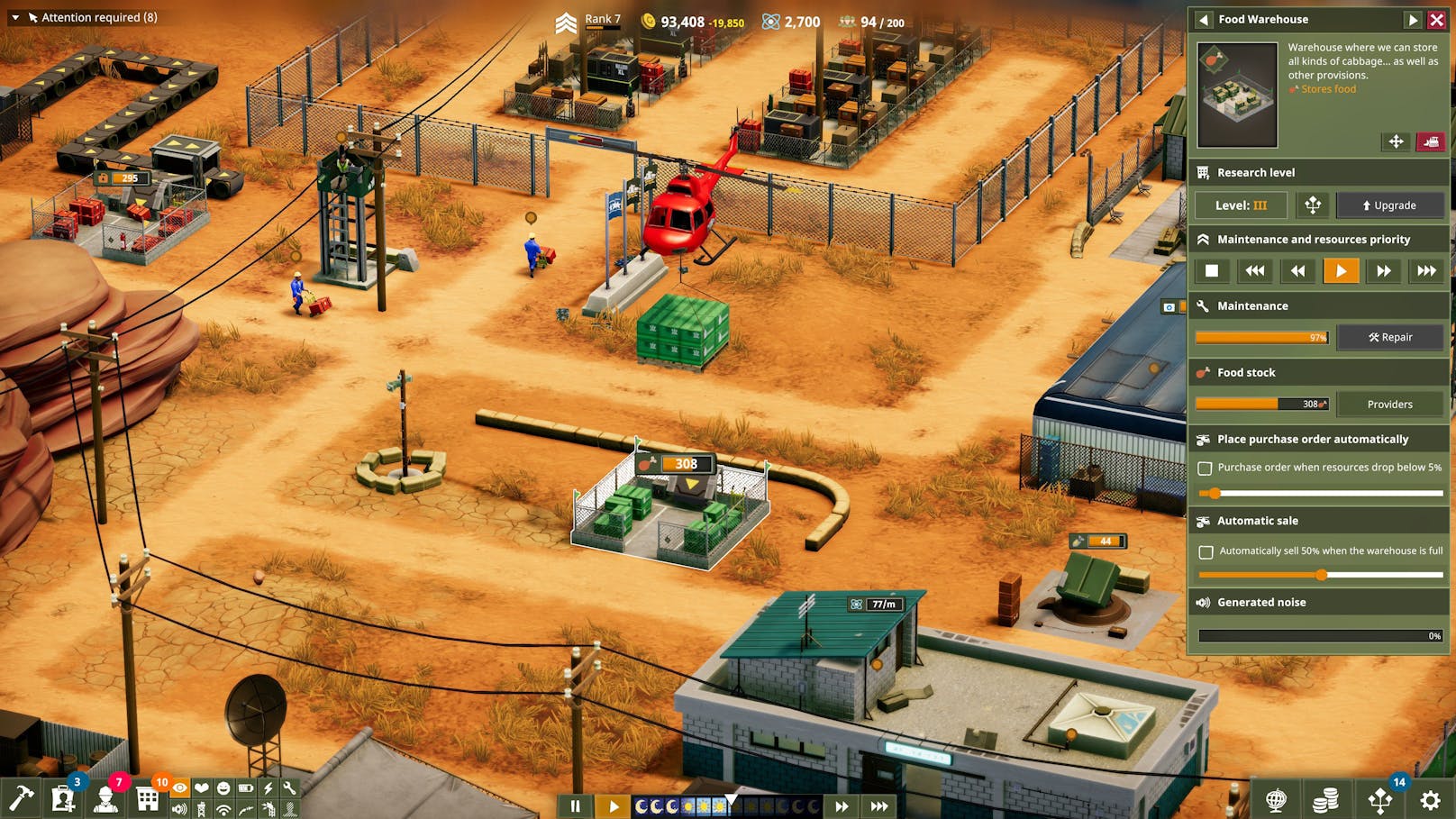 "One Military Camp" zeigt sich als ordentlich aufgeräumte Militär-Management-Simulation, ...