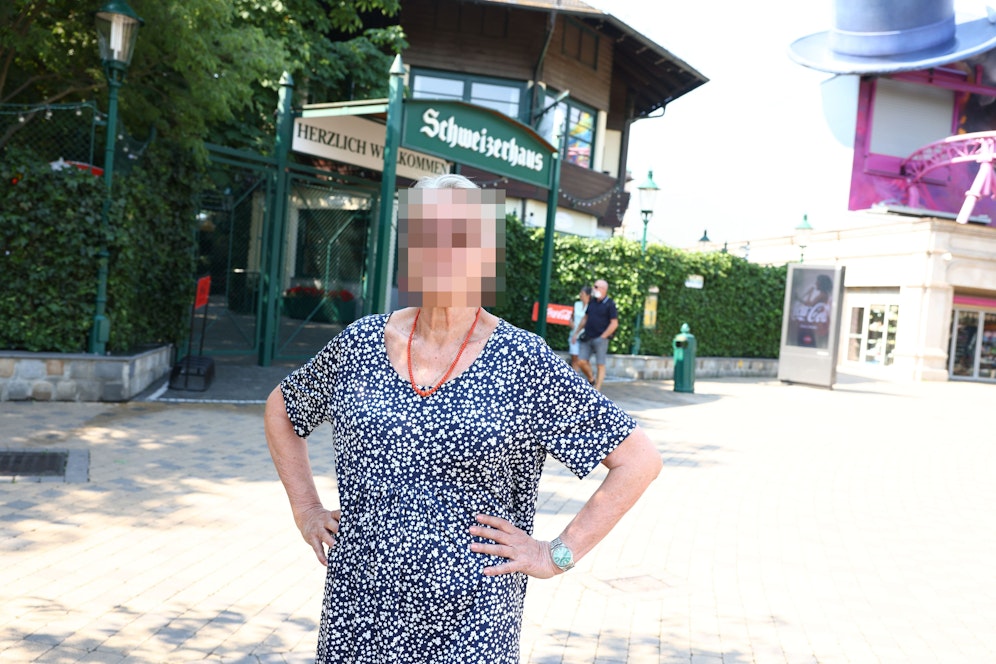 Darf nicht mehr ins Schweizerhaus: Die 73-jährige Wienerin bekam sogar ein Betretungsverbot.