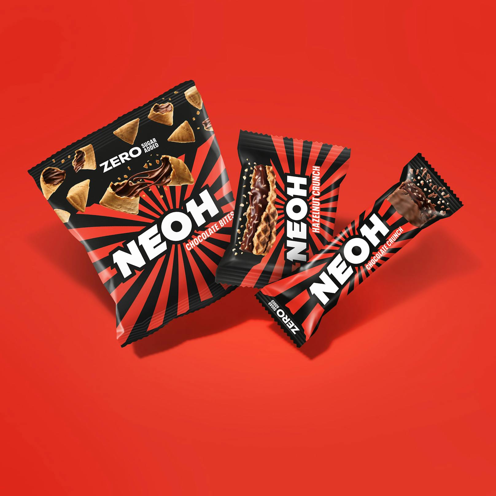 Das neue Naschen: NEOH Chocolate Bites, Hazelnut Crunch und Chocolate Crunch Bar