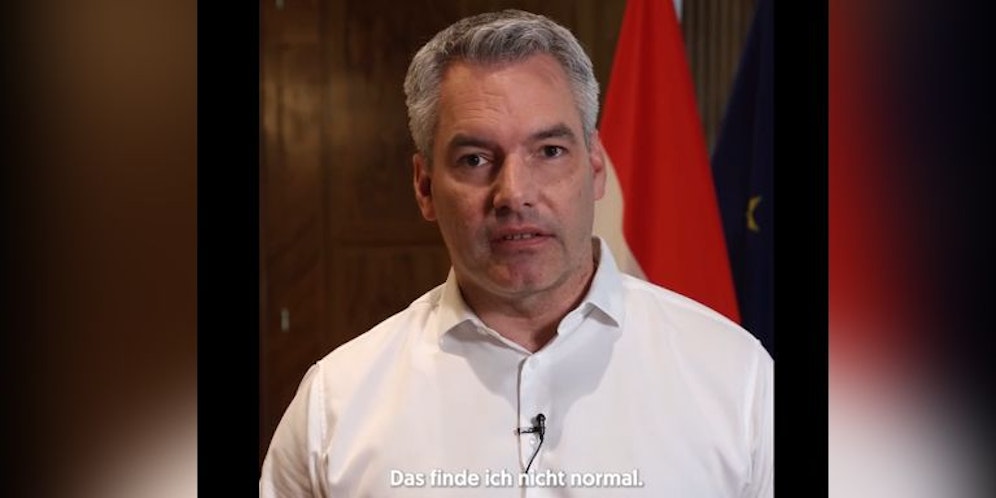 Bundeskanzler Karl Nehammer: 