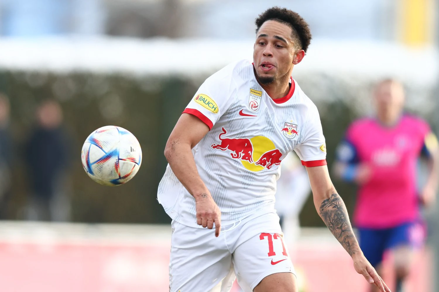 Noah Okafor steht vor dem Sprung zu Serie-A-Klub Milan. 