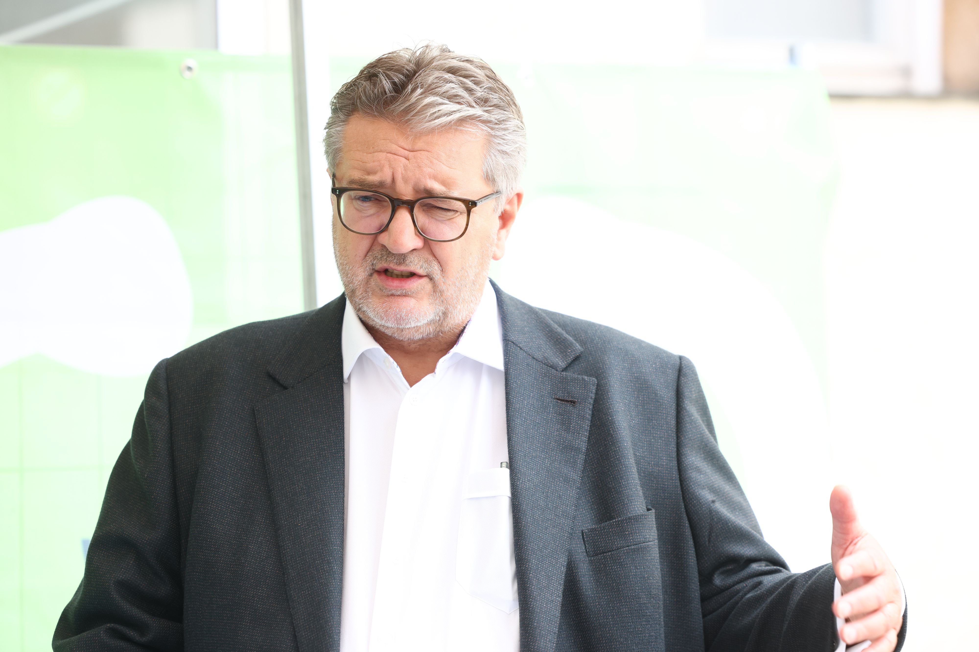 Sozialstadtrat Peter Hacker (SP) im 