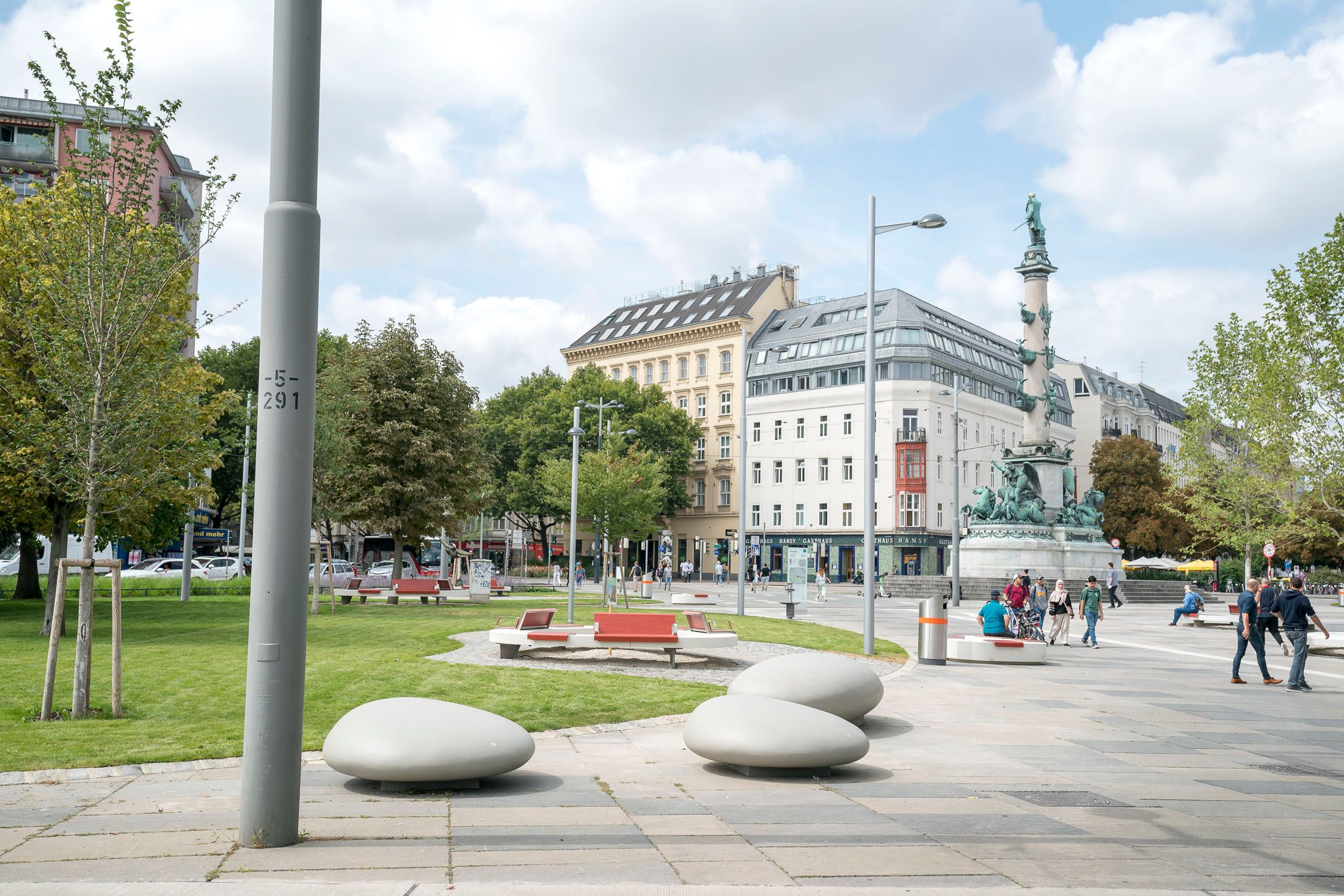 Die Frau schlief in der Nähe des Abgangs zur U-Praterstern.